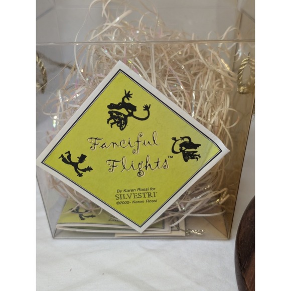 Fanciful Flights SHOP TILL YOU DROP Karen Rossi Silvestri Hanger Ornament Decor - Picture 4 of 8